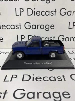 EDICOLA 1997 Chevrolet Silverado Dark Blue Truck 1:43 Diecast - Image 1 of 4