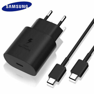 25W Type USB-C Super Fast Wall Charger+3.3FT Cable For Samsung Galaxy S20 S21 5G