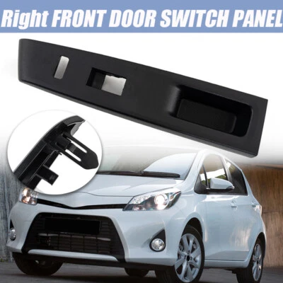 Panel bisel interruptor ventana puerta delantera derecha para Toyota Yaris 2012 2013-2014 Foto 1 de 4