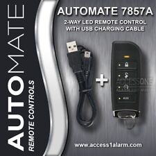 Automate 7857A 2-Way LED Remote Control With USB Charger & Manual For Old 7856A