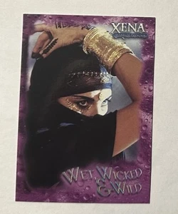 Xena Warrior Princess Season 6 2001 Wet, Wicked & Wild Card WWW6 NM/M - Picture 1 of 6