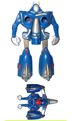 Gobots 1985 FRIGHT FACE Monstrous Combiner blue transformers vintage complete - Image 1 of 4