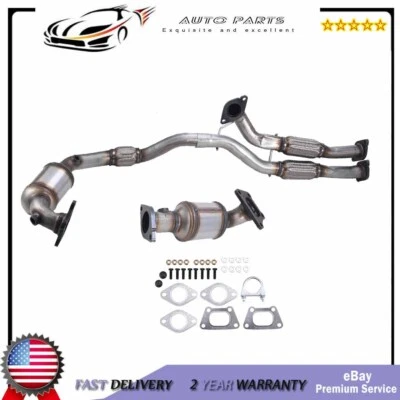 Convertidor catalítico y tubos flexibles para Cadillac SRX 3,6 L 2012 2013-2016 EE. UU. Foto 1 de 4