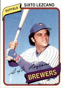 1980 Topps #215 Sixto Lezcano - NM-MT