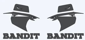 Bandit vinyl window decal Truck / Car window Camaro Mustang - Bild 1 von 4