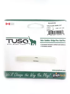 Graph Tech TUSQ Martin Style Shaped Saddle-BS-2217-00T PQ-9100-00 - Picture 1 of 4