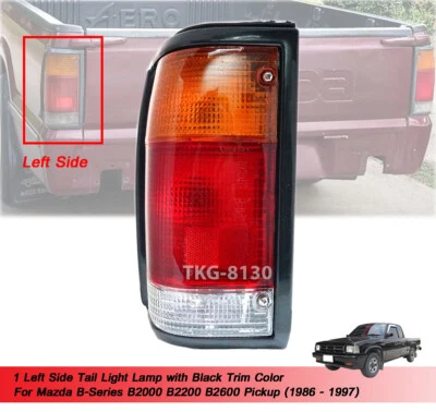 Luz trasera izquierda para Mazda B2000 B2200 B2600 1986 1987 1988 1989 - 1997 Foto 1 de 4
