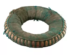 Kissen Tibetische Klangschale Ø 15,5 cm alter Ring Tragering Newar # 1904 - Bild 1 von 3