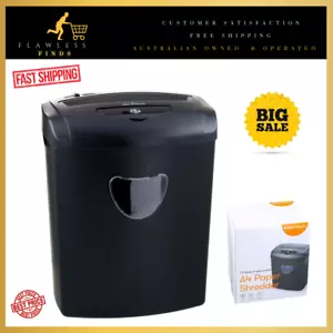 Paper Shredder Office Combo Cross Cut 10 Sheets CDS Credit Cards 21L (AU STOCK) - Picture 1 of 4