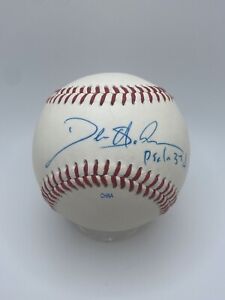 Deion Sanders Autographed Rawlings International League Baseball PSALM 37.4 JSA