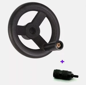 Milling Machine Feed Plastic CNC Mill Hand Wheel +1 Reverse Knob Part Bridgeport - Picture 1 of 6