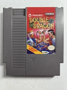 DOUBLE DRAGON NES Video Game Nintendo Vintage Cartridge 1988 Fighting Arcade - Picture 1 of 4