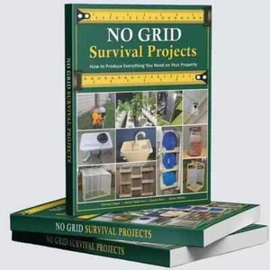 NO Grid Survival Projects How to Produce on Your Property Paperback Book English - Picture 1 of 5