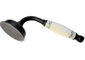 MOROKO BLACK RETRO HAND SHOWER shower head shower head - Picture 1 of 8