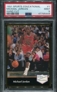 PSA 9 MINT 1991 SPORTS EDUCATIONAL MICHAEL JORDAN #1 BULLS 95444 HOF B141 - Picture 1 of 1