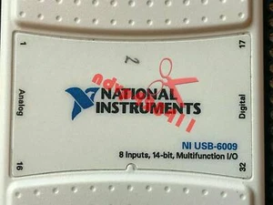 National Instruments NI DAQ USB 6009 Multifunction Data Acquisition Card - Picture 1 of 5