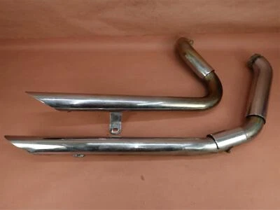 2000-2006 Harley Davidson FLSTFI Fat Boy EXHAUST MUFFLER SYSTEM (NO BRACKET) - Image 1 of 4