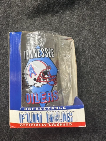 NFL Tennessee Titans Refreezable Fun Mug Drink Coffee Cup Logo BRAND NEW! VTG Cover