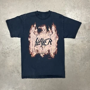 Camiseta Slayer 2015 Tour Gráfico Metal Rock Band Negra M - Imagen 1 de 11