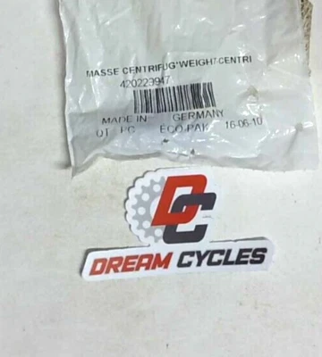 Centrífuga Can Am Spyder genuína peso de embreagem fabricante de equipamento original 420229947 FRETE RÁPIDO - Imagem 1 de 2