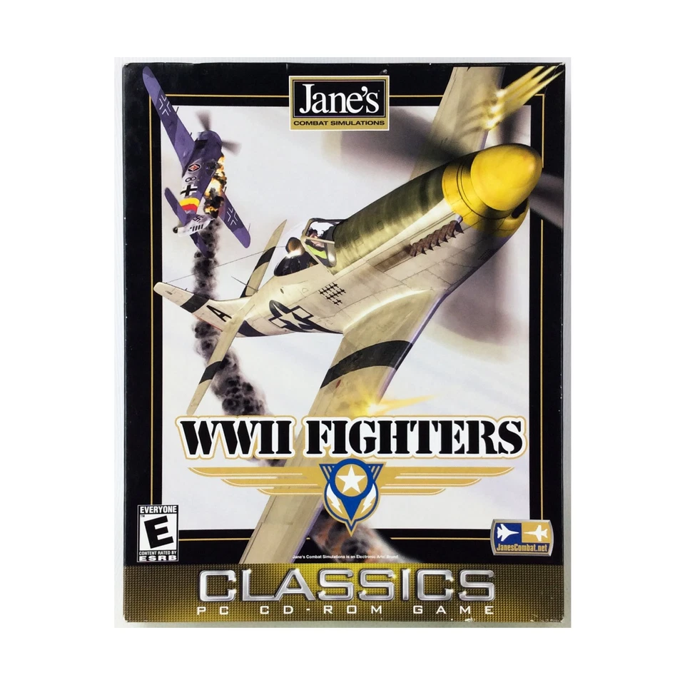 EA Computer Game Jane's Combat Simulations - WWII Fighter VG+/NM - Image 1 of 1