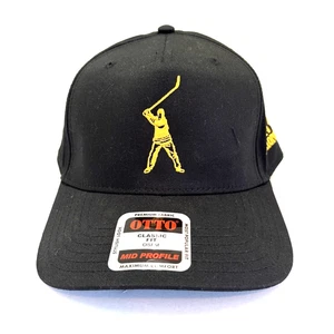 Happy Gilmor 2 Black Hat Cap Golfer Classic Fit Snapback Golf Lovers! - Picture 1 of 7