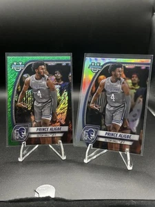 2024-25 Bowman U Chrome Basketball #82 Prince Aligbe Green Shimmer + Refractor - Picture 1 of 2