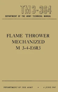 WWII M4 Sherman Flame Thrower TM 3-364 model 3-4-E6R3 - Bild 1 von 6