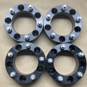 5X5.5 TO 5X5 WHEEL ADAPTERS 2" INCH PUT 5X127 HUBS 1/2X20 4PC 108MM BORE - Picture 1 of 15