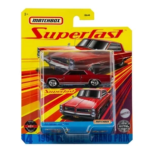 MATCHBOX SUPERFAST 1964 PONTIAC GRAND PRIX #14 GNY10  - Picture 1 of 1