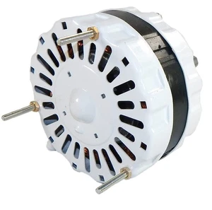 Attic Fan Motor Ventilator for Broan 97009317 99080267 White 5" Diameter - Picture 1 of 2