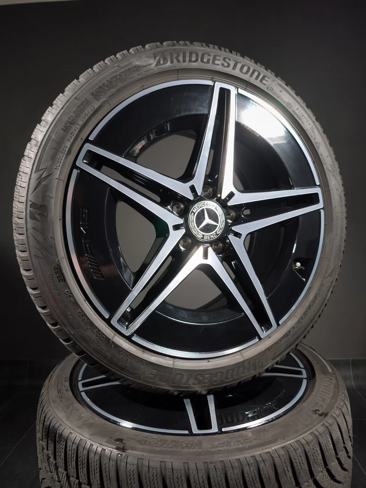 4 Winterräder 225/45 255/40R18 Mercedes C Klasse W206 18" AMG Alufelgen - Bild 1 von 4