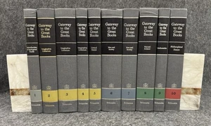 Gateway to the Great Books ~ 1963 ENCYCLOPEDIA BRITANNICA Complete 10 Volume Set - Bild 1 von 14