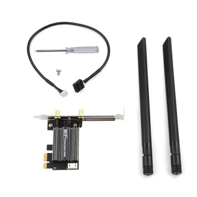 AX3000 Chipset PCIe WiFi 6 per Intel AX200 scheda WiFi scheda PC adattatore per Dell/ASUS - Immagine 1 di 4