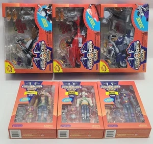 Nacelle Biker Mice From Mars Sports Bros Set Vinnie, Modo, Throttle W/ Bikes NIB - Picture 1 of 11