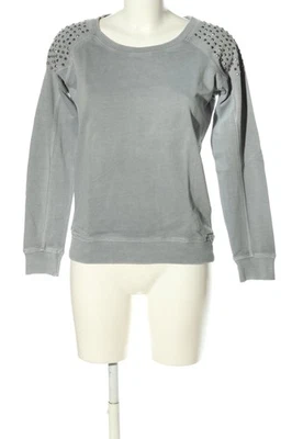 FISHBONE Suéter Mujeres Sudadera Talla EU 34 gris claro look casual - Imagen 1 de 4
