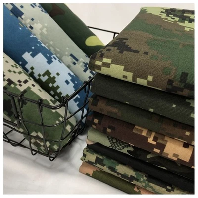 Camouflage Printed Fabric Camo Clothes Sewing Polyester Table Cloth DIY Bags - image 1 of 4