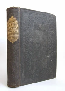 John Bunyan, Pilgrim's Progress, 1865, Illustrated, 100 cuts + Life of Bunyan - Picture 1 of 9