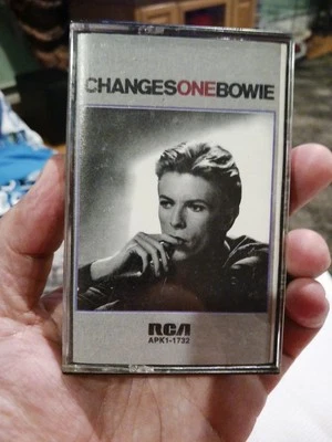 1976 David Bowie Changes One Bowie APK1 1732 Cassette Tape - Image 1 of 4