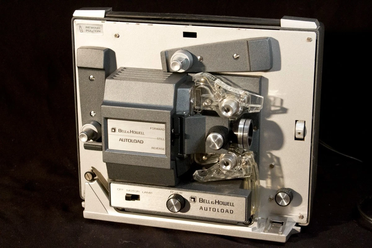 Bell and Howell 8mm Movie Film Format Vintage Movie Projectors and