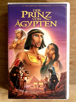 VHS Der Prinz von Ägypten, Animationsfilm von Dreamworks, 99 Min. - Bild 1 von 3