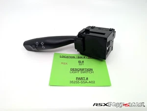 ACURA RSX Honda 35255-S5A-A02 LIGHT Switch Assembly, Lighting & Turn Signal - Picture 1 of 6