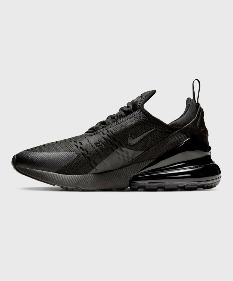 ¡Nuevo! Zapatos para correr Nike Air Max 270 triple negros para hombre. Talla 9. ¡Impresionantes zapatos! Foto 1 de 4