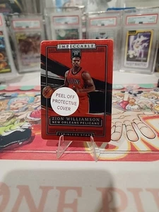 2021-22 Panini Impeccable #5 Zion Williamson Stainless Stars Asia Red - Picture 1 of 2