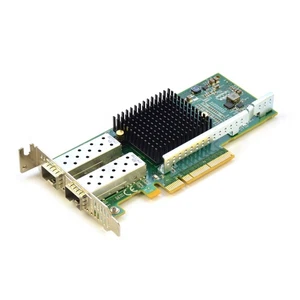 Silicom PE210G2SPI9A Intel 82599ES Dual-Port 10GB SFP+ PCIe NIC Half Height Brac - Picture 1 of 2