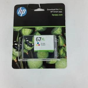 Genuine HP 67XL Ink Cartridge Color for HP - Exp 03/24 - #19838 - Picture 1 of 5