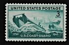 Mint 3c Green "US COAST GUARDS ", USA, SC936, 1945