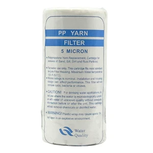 2.5"x 5" STD Wound Yarn Sediment Water Filter Cartridge 5 Micron for UV+ Home - Picture 1 of 1