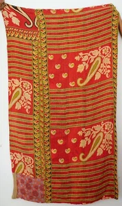 Stunning Vintage Indian Kantha Quilts Bedding Blankets New Year Special Gift - Picture 1 of 2