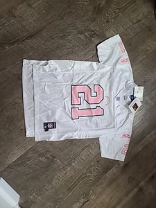 Vtg Reebok San Diego Chargers LaDainian Tomlinson #21 Pink Jersey youth XL Nwt - Picture 1 of 3